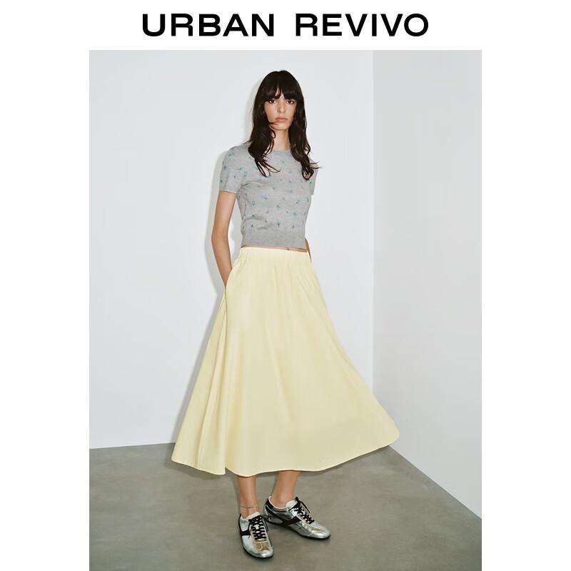 

UR Women s Floral Print Short Sleeve Knit T-Shirt L