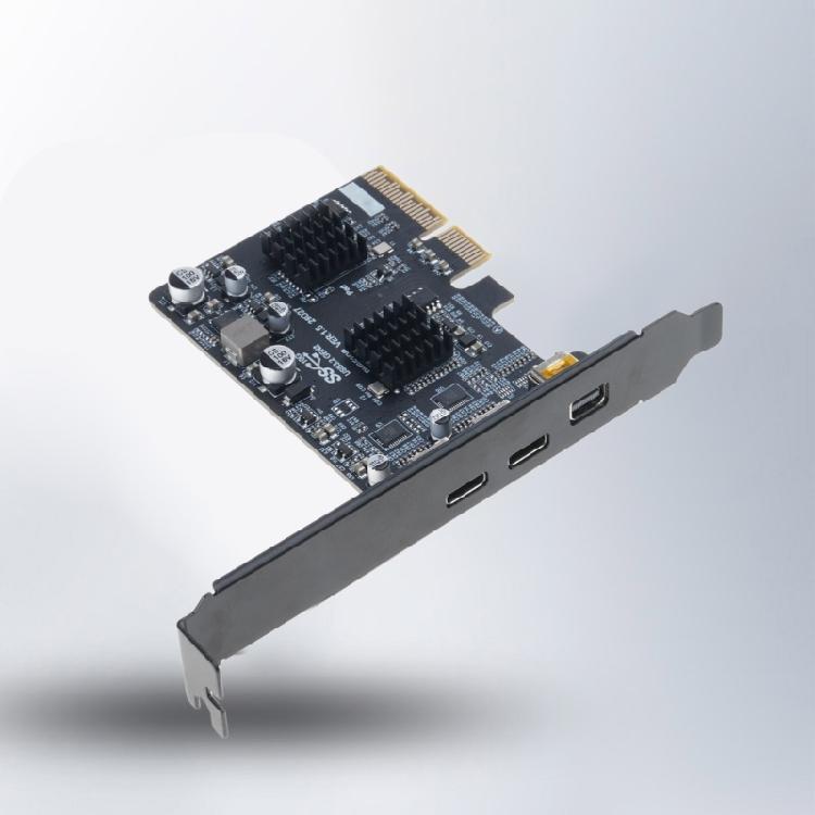 Type C To 4K 60Hz Adapter Card Featuring Two USB 3.2 Ports And 10Gbps Data Transfer