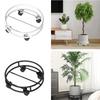 Movable Rolling Plant Pot Stand Sturdy Construction Flower Pot Holder  Home Decor
