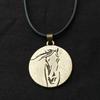 Viking Dragon Soul Norse Runic Amulet Pendant Men's Necklace