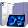 Leather Case for iPad Pro11 2025 iPad Air13 with Transparent Pencil Slot Acrylic Protective Cover