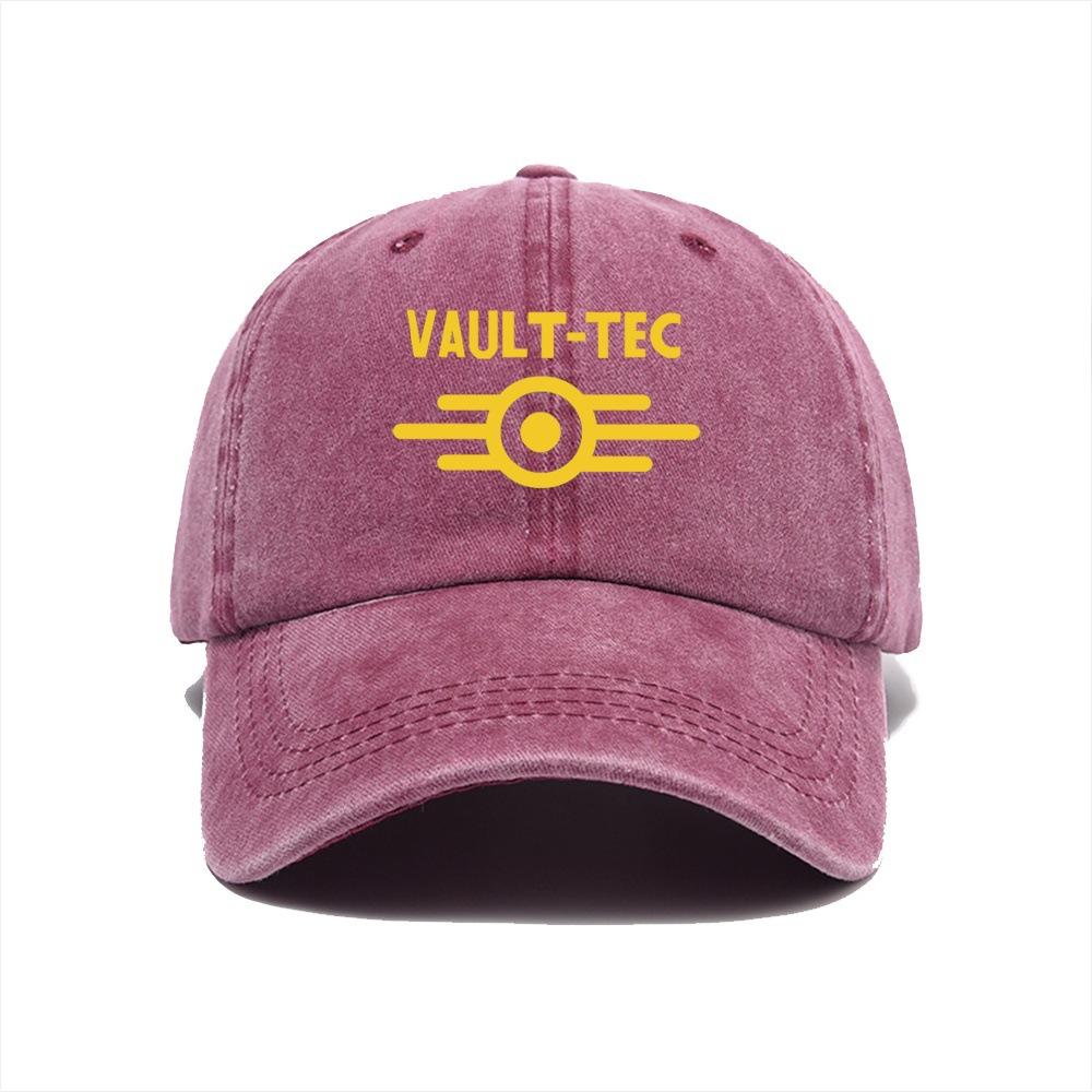 Minimally printed deep top duckbill cap, versatile on the street, wide brimmed big head circumference baseball cap