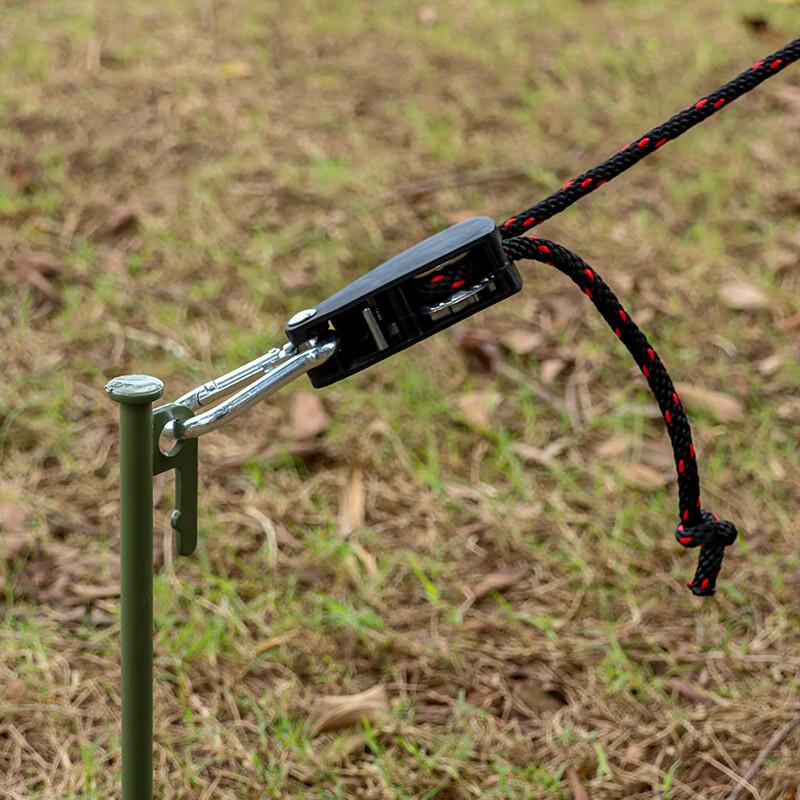Campingseil mit Flaschenzug-Versteller