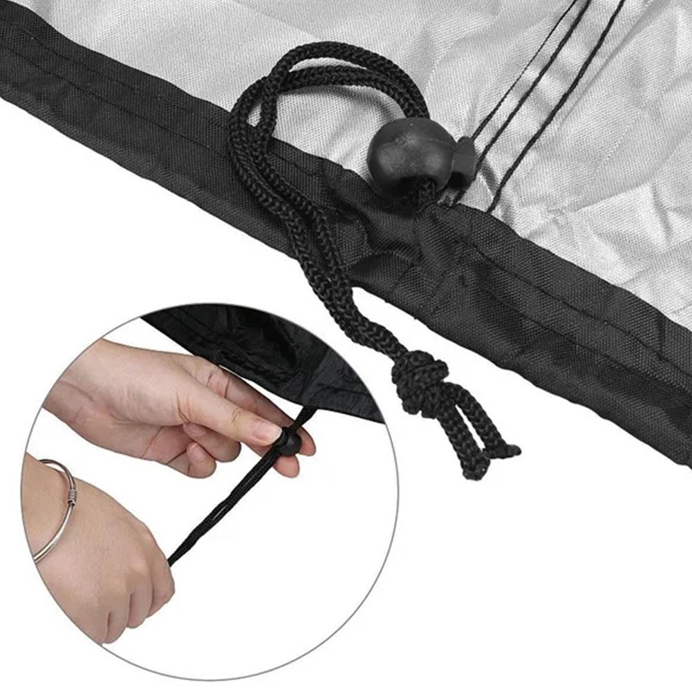 Portable Dog Pool Cover Round Easy Set Pool Cover Foldable Pet Bath Pool Cover Above Ground Bathing Tub Kiddie Pool Cover