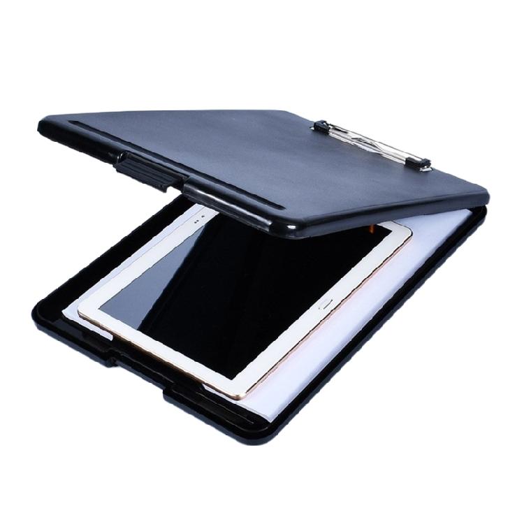 Travel File Case with Clipboard, File Document Organiser Box with Clipboard