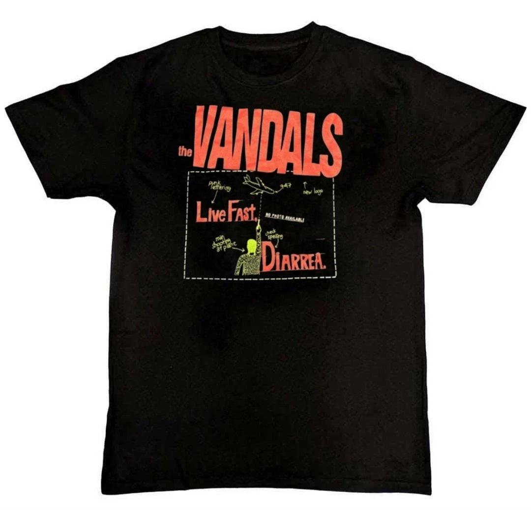 

Vintage The Vandals Graphic Print Unisex Mens 100% Cotton T-shirt Mens Tees Top S
