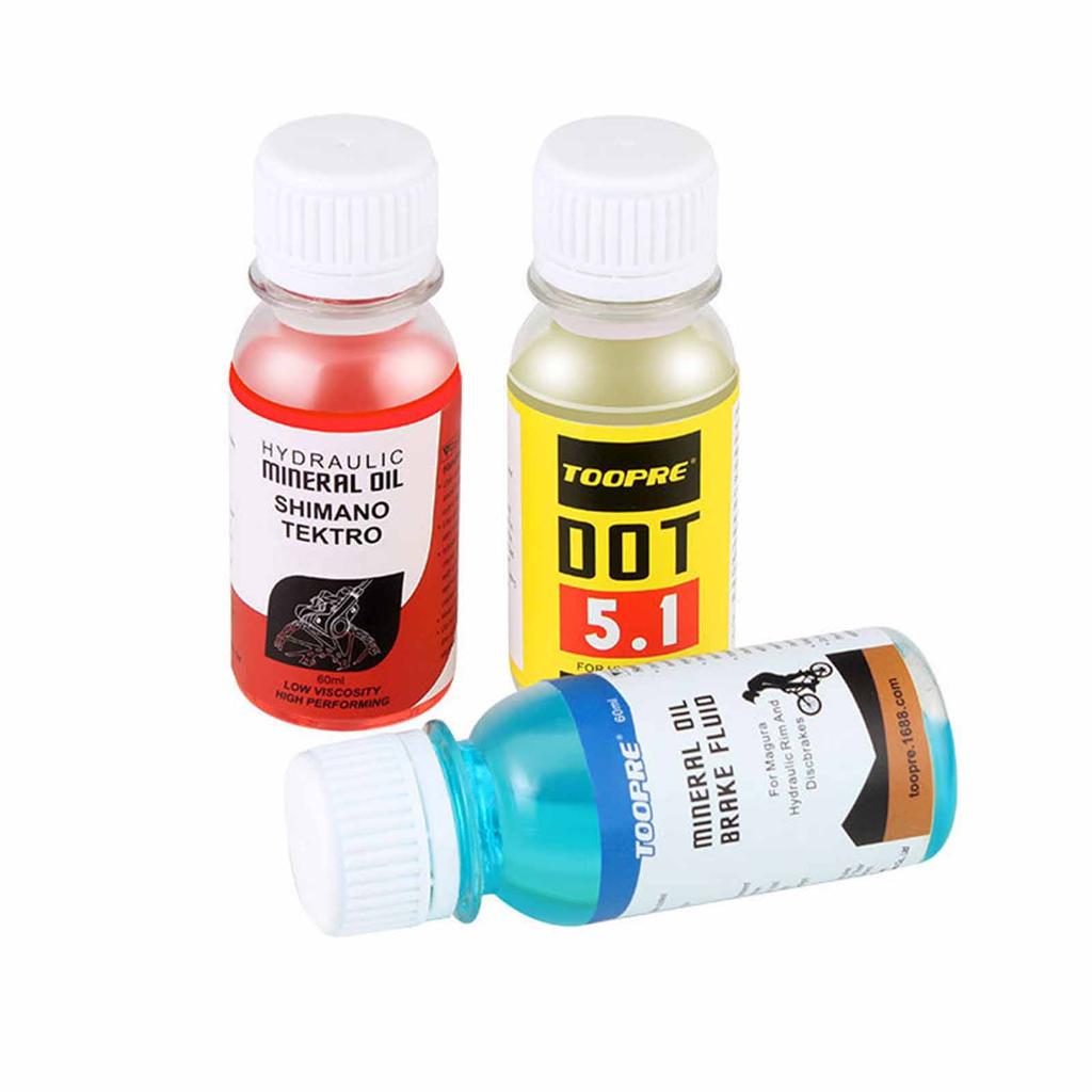 60ML Oil for Mountain and Road Bike Disc Brakes,Universal Hydraulic Brake Oil,Brake Fluid for Disc Brake Systems