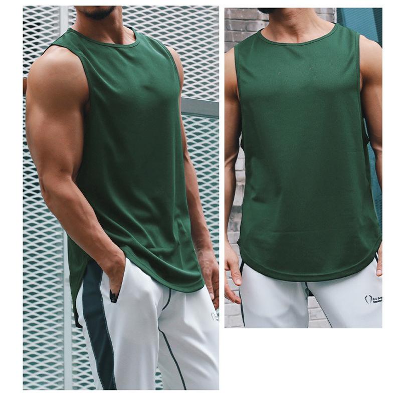 Maieu sport pentru bărbați, cu uscare rapidă, alergare, respirabil, antrenament, fitness, maiu largi fără mâneci