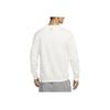 Nike Casual Sport Round Neck Pullover Sweatshirt Men Sweatshirt White DR7829-133