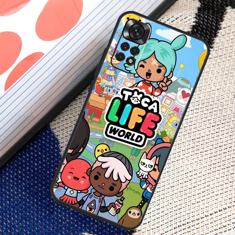 Toca Boca Toca Life World Case For Xiaomi Redmi Note 12 8 9 10 11 Pro 9S 10S 11S 8T Redmi 10 12C 9C 10A 10C Coque