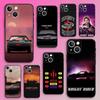 Knight Rider KITT Car Phone Case For iPhone 16,15,14,13,12,11,Plus,Pro Max,XS,X,XR,SE,Mini,8,7 Soft Silicone Black Cover