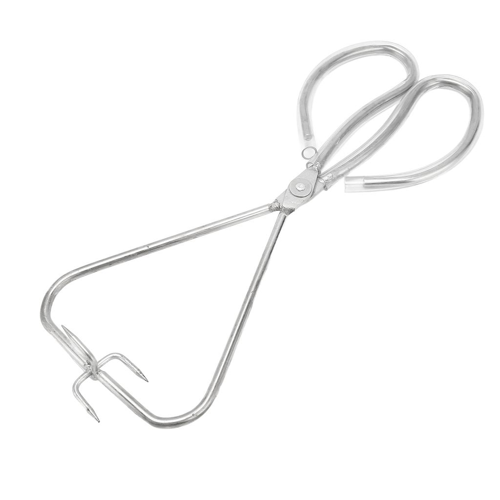 Pensetă de scufundare Instrument de ceramică Oțel inoxidabil Rezistență ridicată Formă simplă Clește pentru sculptură argilă ceramică