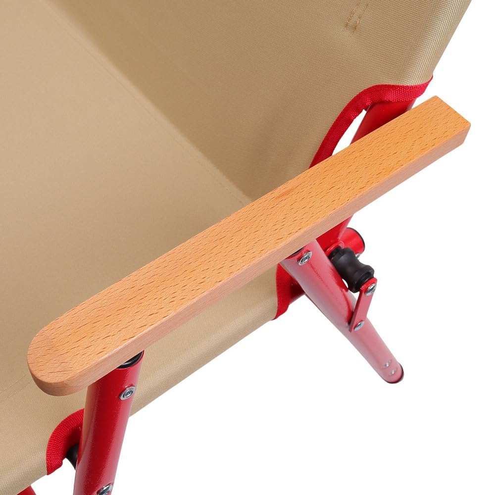 CHUMS Chums Back with Bench H73 x W110 x D40cm Beige/Red CH62-1752-B044-00