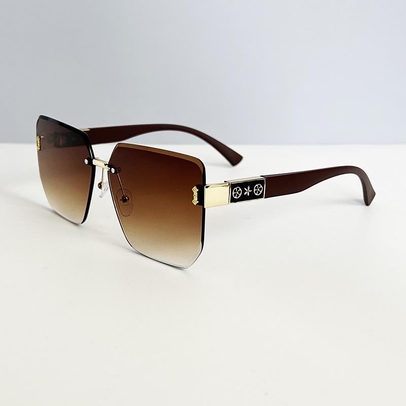 Sunglasses Foreigner Glasses Fashionable Retro Style Flower Retro Sunglasses