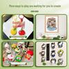 Pyssla 2.6mm Fuse Beads DIY Kit: Complete Set with Tools and Storage Bag