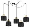 MODERN CEILING HANGING LAMP BLACK LED LAMP