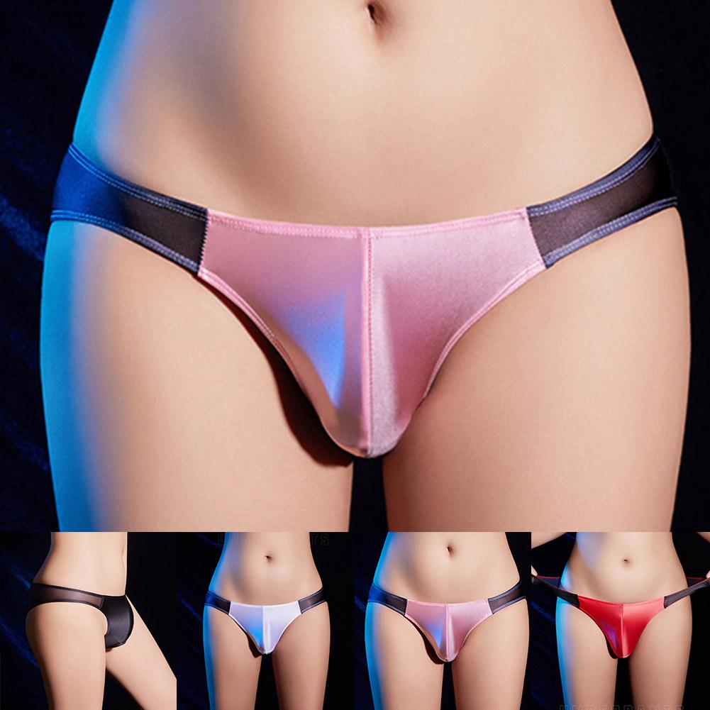 Thin Panties G-string Black/Red/White/Pink Bulge Pouch Comfort