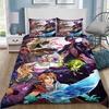 Dungeons & Dragons D20 Dice Bedding Set for Kids Gifts,Soft Microfiber Duvet Cover with Pillowcases 50x75cm Customizable size