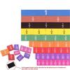 Magnetic Fraction Puzzles EVA Round Shaped /Strip Shape Fractions Instrument Montessori Math Educational Toys Math Learning Tool