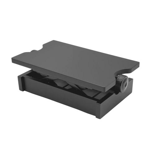 [Piano Stand from a Piano Specialty Store] [Height Adjustable] Easy To Set Up, Black Footrest for Children, Suitable for Grand Pianos, Upright Pianos,