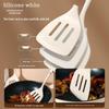 Silicone High-Temp Resistant Soup Ladle & Non-Stick Porridge Spoon with Anti-Scalding Handle.