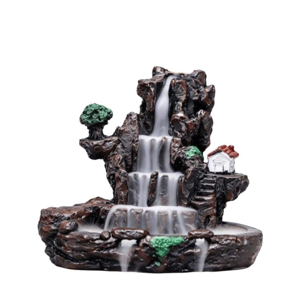 River Waterfall Incense Censer Mountain Shape Waterfall Incense Burner Living Room