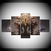 Canvas Painting Born under the sign of Libra 5 Pieces Wall Art Painting Modular Wallpapers Poster Print  Home Decor