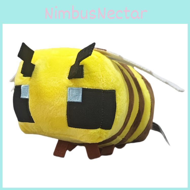 Minecraft Yellow Bee Plush Doll Toy For Kids Gift And Collectible