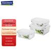 Set di contenitori per alimenti in vetro temperato Glasslock