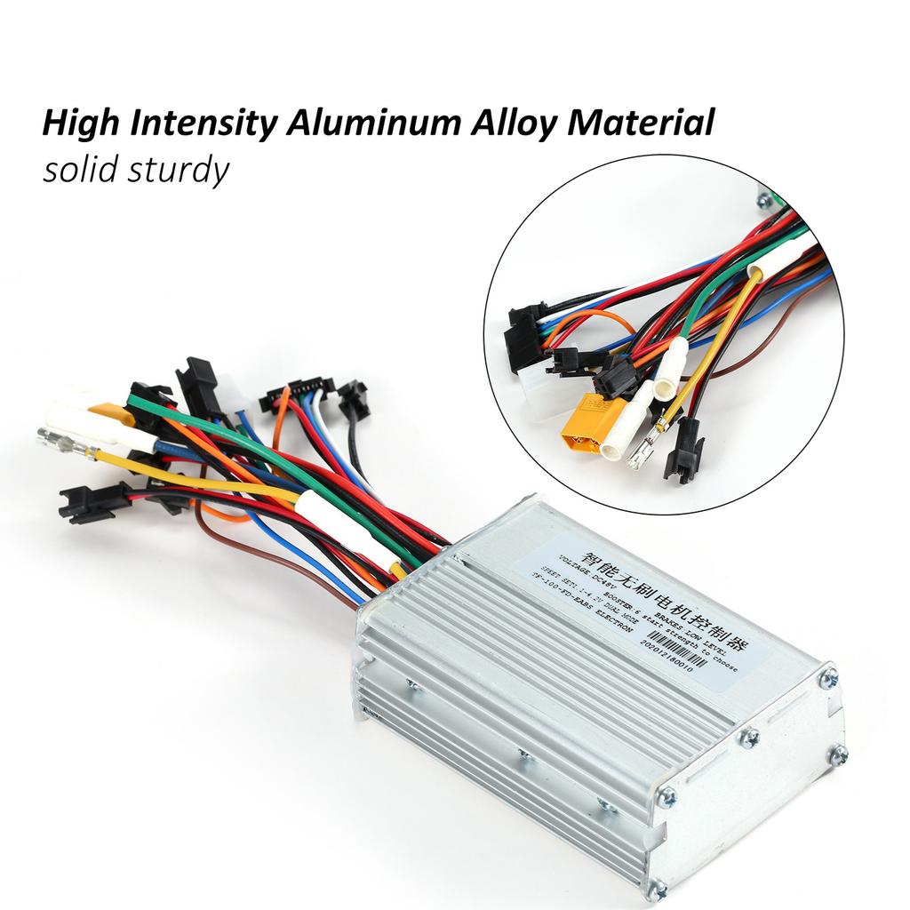 48V Aluminum Alloy Electric Scooter Motor Controller Intelligent Brushless Motor Controller Replacement For 10 Inch