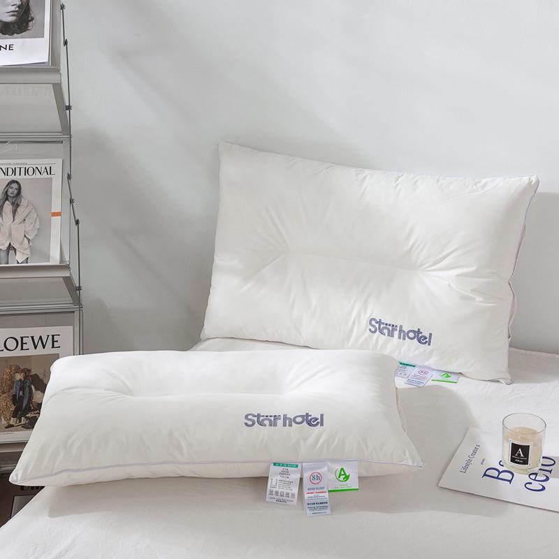 

Star Hotel Neck Support Rectangular Pillow Core for Home and B&B Use