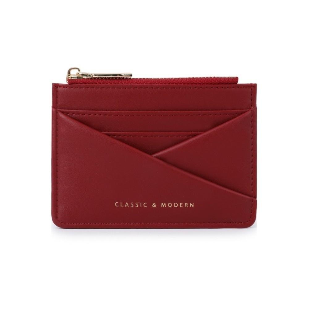 Ultra Thin Card Bag Korean Style Coin Purse Retro Short Wallet Outdoor