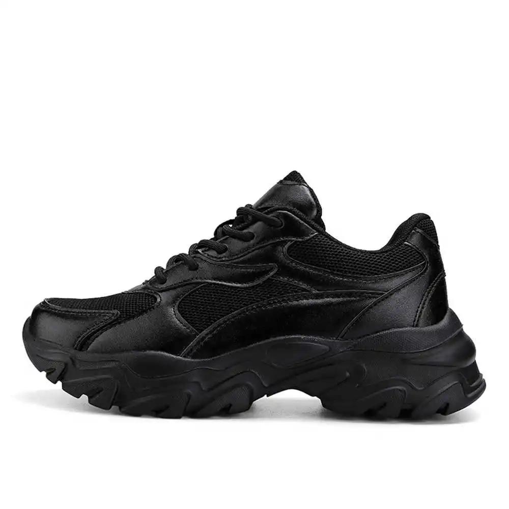 Fashion Dad Round Tip Shoes Sport Women Casual Outdoor Boots Woman Sneakers 37 Welcome Deal Workout 2025elegant Loafer'lar Runing