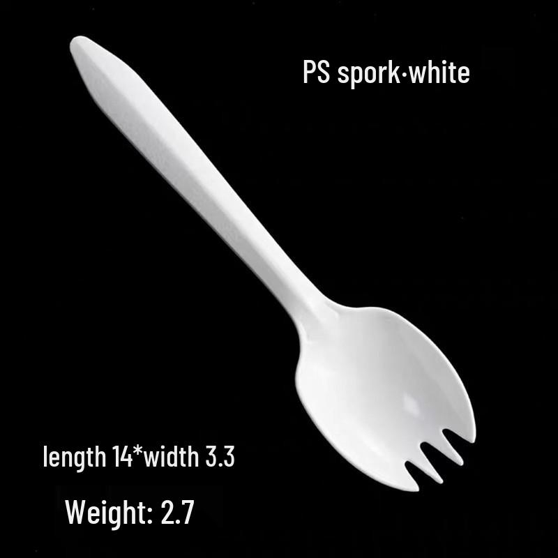 Customized Disposable Plastic Spoon for Dessert Catering