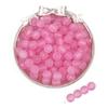 Transparent Frosted Acrylic Round Beads for DIY Jewelry and Beading