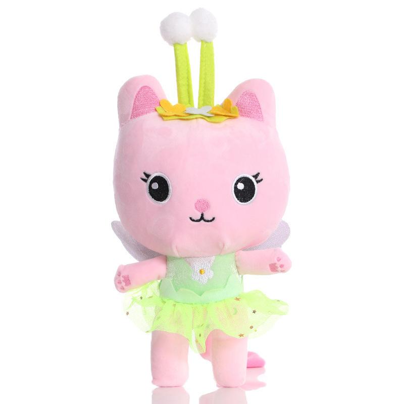 Anime Gabby Dollhouse Plush Toy Cosplay Plushie Doll Pandy Paws Mercat Catrat Kitty Fairy Cat Stuffed Animal For Kids Birthday
