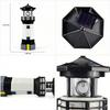 Lighthouse Solar LED Light Garden Fence Yard Outdoor Adornment Beacon Rotating Lamp Decoration Landscape Courtyard Lights