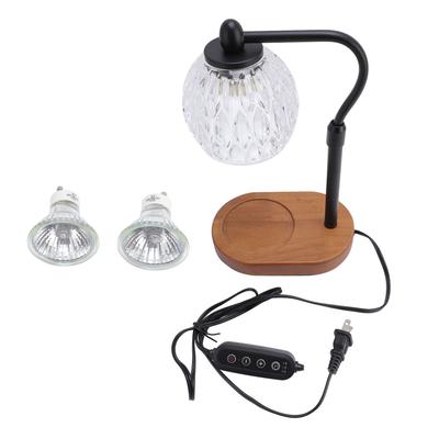 Kerzenwärmerlampe mit Timer Dimmbarer Kerzenwärmer Vintage Lampe Kerzenheizung für Schlafzimmer Wohnzimmer