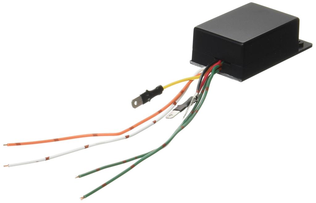 Kijima Motorcycle Parts IC Hazard Relay for DC12V, Up To 120W, Compatible with Bulbs and LEDs, 304-0524