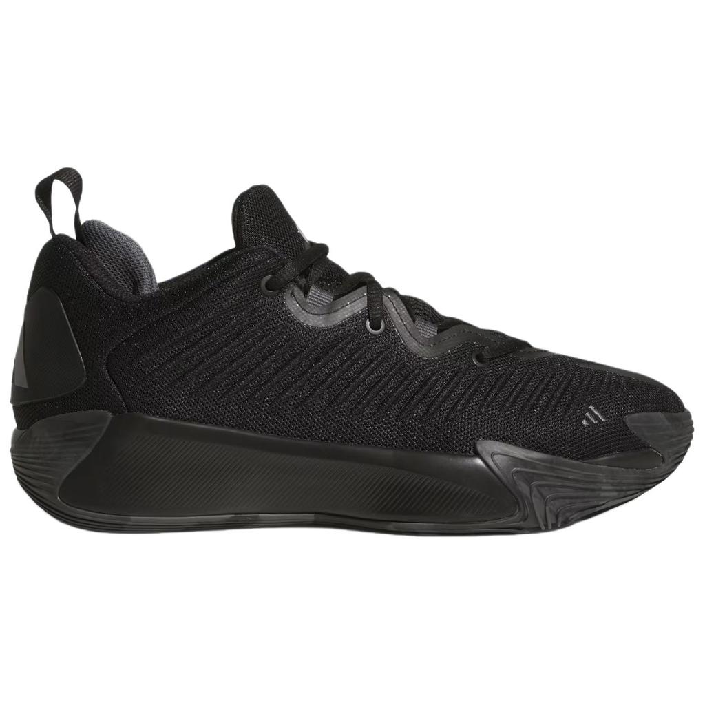 adidas INITIATION Prodyšná podpora úchop Basketbalové boty Unisex Černé tenisky JR9935