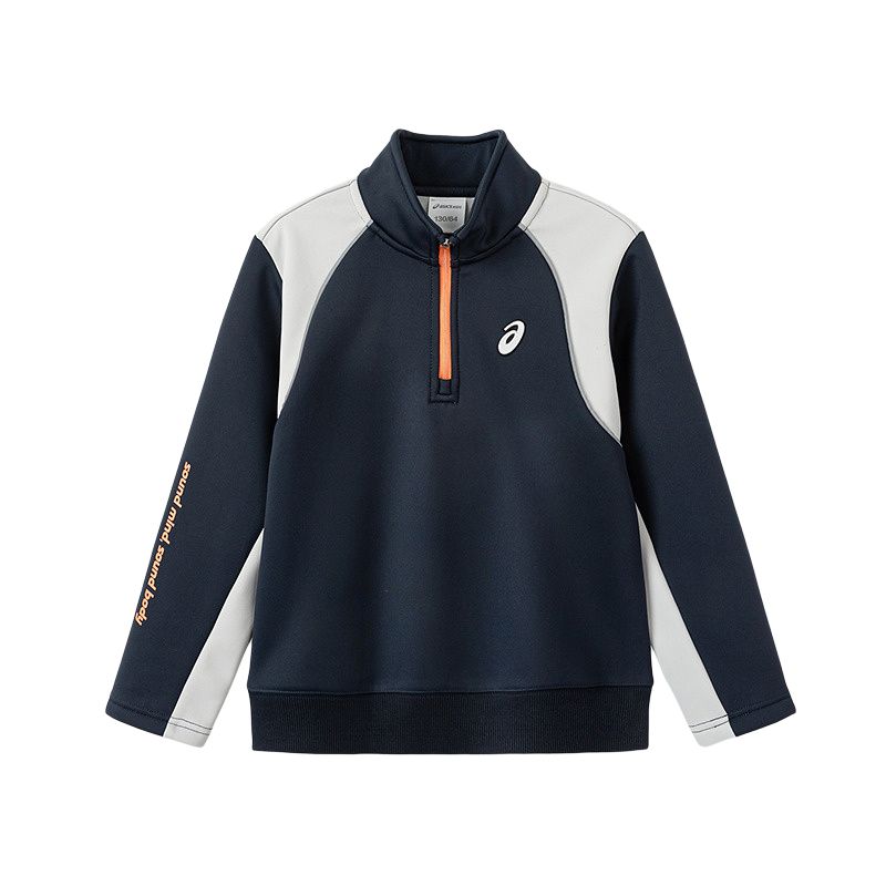 ASICS Kids Sweatshirts Stand Collar Thickened 334251212040-5003 110