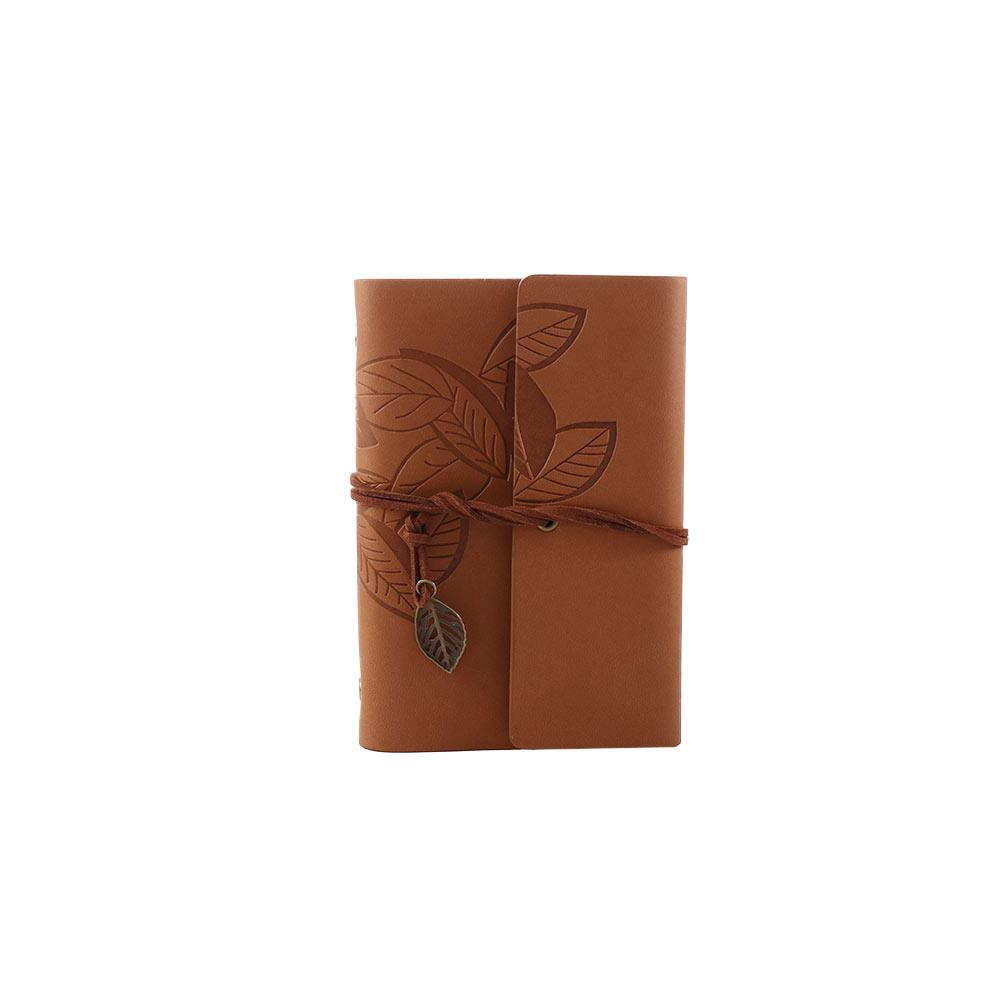 Literature Diary Journal Loose leaf Sketchbook Notepad Spiral Note Book Vintage Notebook PU Leather Paper Replaceable