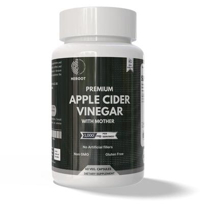 Vinaigre de cidre de pomme (ACV) Capsules | 1000 mg | Complément Alimentaire