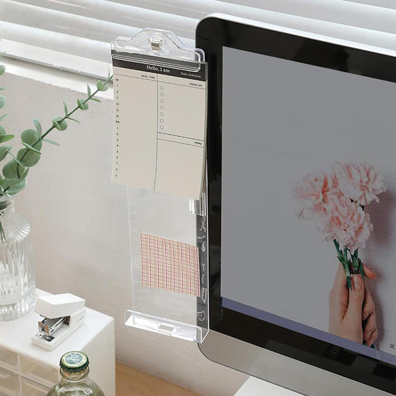 Sleek Monitor Memo Board Clip - Streamline Workspace Enhance Decor With Durable Note Holder For Home & Office2025 NEW2025 NEW