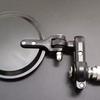 2 Pcs Motorcycle Rearview Mirror Round Folding Bar End Rear View Side Mirror Black for 7/8in Outer Diameter Handlebar