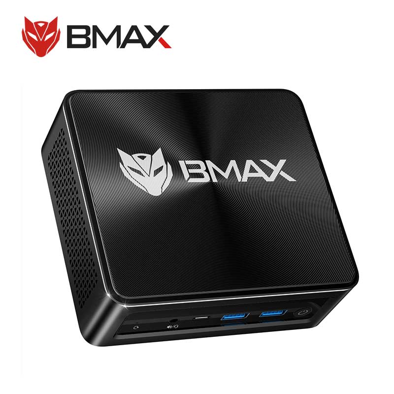 BMAX B8A Puissance AMD Ryzen 7 PRO 8845HS Processeur AMD Radeon 780M 32G 1 To SSD Windows 11 Pro WiFi Bluetooth USB HDMI Type-c
