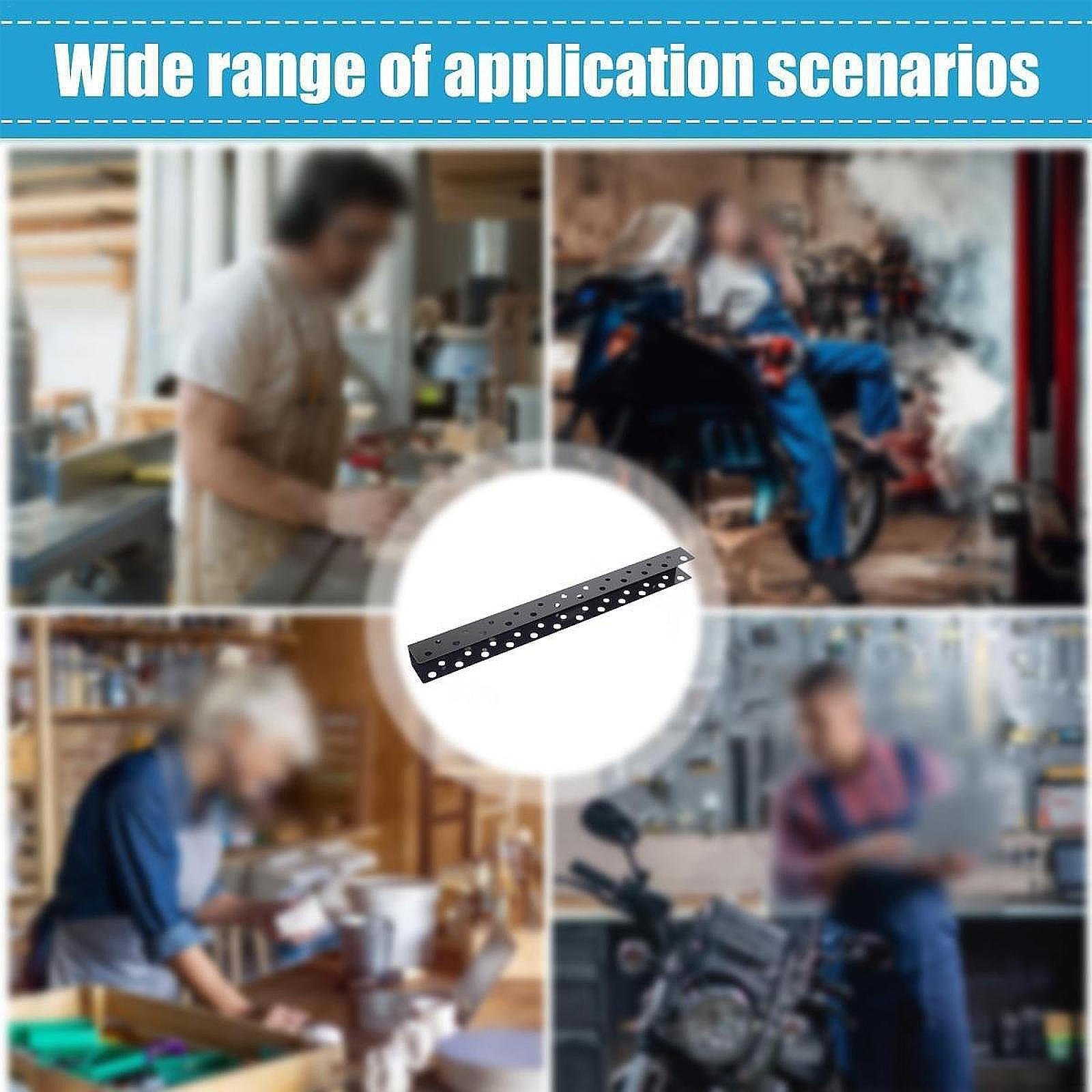 

Органайзер для отверток Подставка для ручного инструмента Легкая установка Стойка для хранения крепежа Настенный 1 Piece