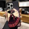 Skull Girl Catrina Mexican Phone Case  For iPhone 16,15,14,13,12,11,Pro,Max,Plus,Mini,Magsafe,Magnetic Wireless Charging Case