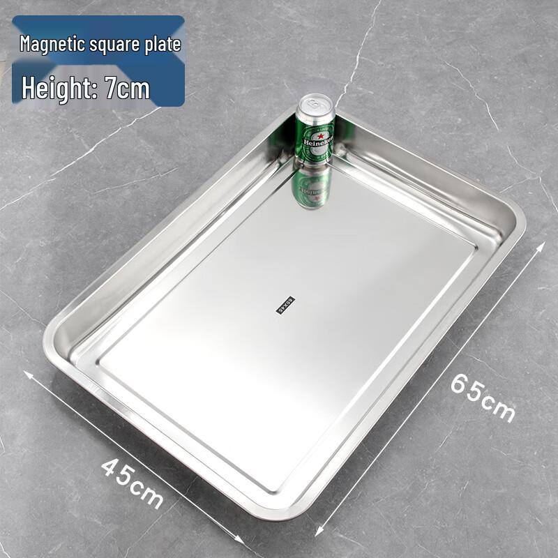 430 Stainless Steel Deep Canteen Serving Tray
