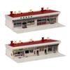 KATO N Gauge Town Shop 1 Red 23-408A Diorama Supplies